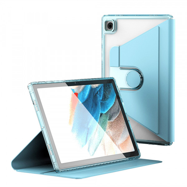 Husa pentru Samsung Galaxy Tab A8 10.5 (2021), Techsuit, Crystal Vision, Bleu