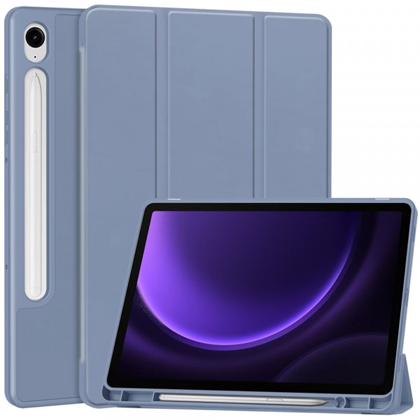 Husa pentru Samsung Galaxy Tab S10 FE+, Techsuit, Flex Trifold, Mov