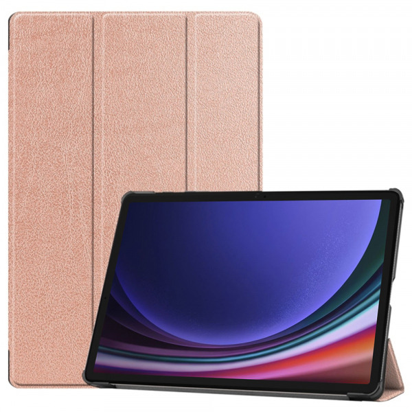 Husa pentru Samsung Galaxy Tab S10+ / Tab S9 FE+ / Tab S9+, Techsuit, FoldPro, Roz