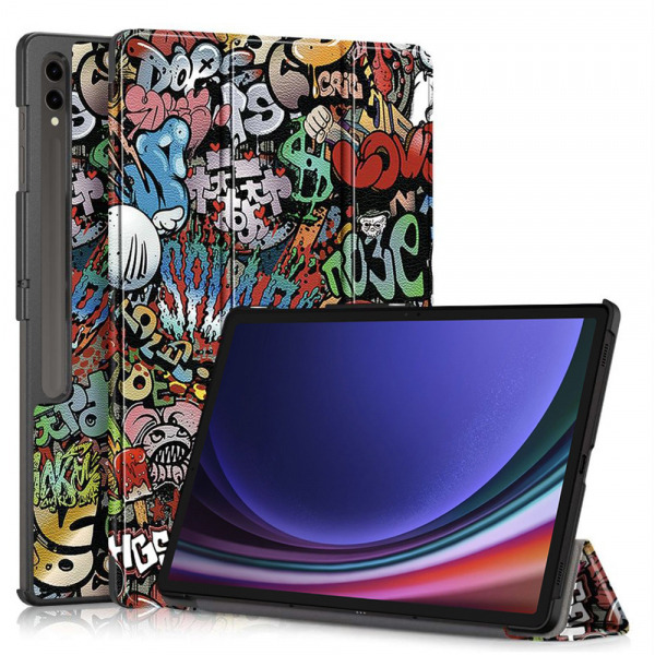 Husa pentru Samsung Galaxy Tab S10+ / Tab S9 FE+ / Tab S9+, Techsuit, FoldPro Urban Vibe, Multicolor