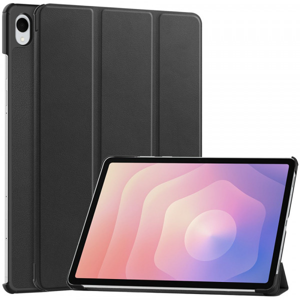 Husa pentru Samsung Galaxy Tab S11, Techsuit, FoldPro, Neagra