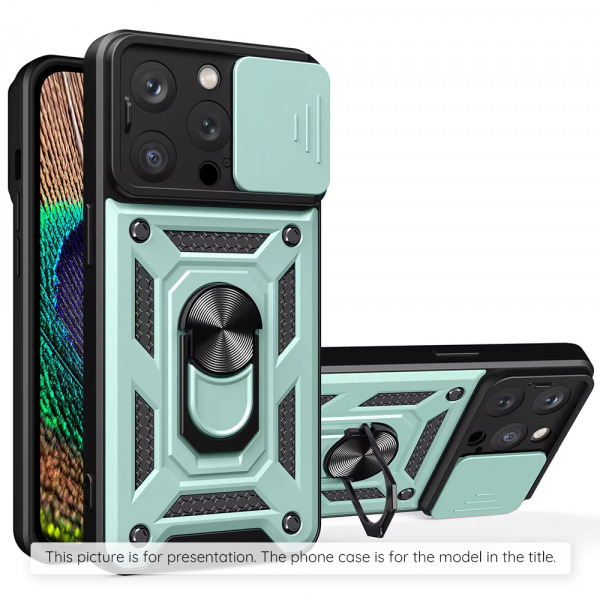 Husa pentru Samsung Galaxy Z Flip7 F766, Techsuit, CamShield, Verde