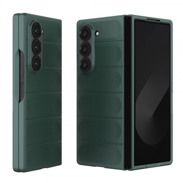 Husa pentru Samsung Galaxy Z Fold6 F956, Techsuit, Magic Shield, Verde
