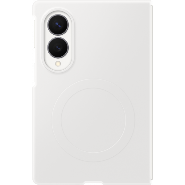 Husa pentru Samsung Galaxy Z Fold8 F971, Silicone Magnet Case, Alba EF-EF971CWEGWW