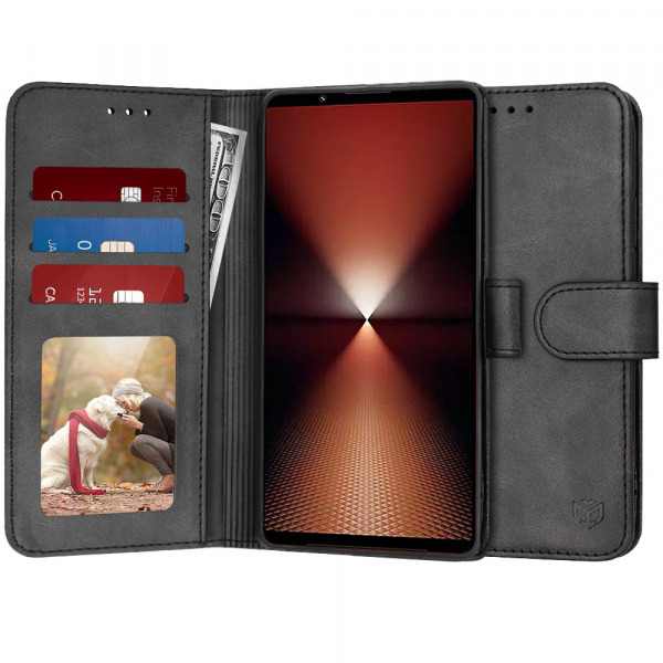 Husa pentru Sony Xperia 1 VI, Techsuit, Diary Book, Neagra