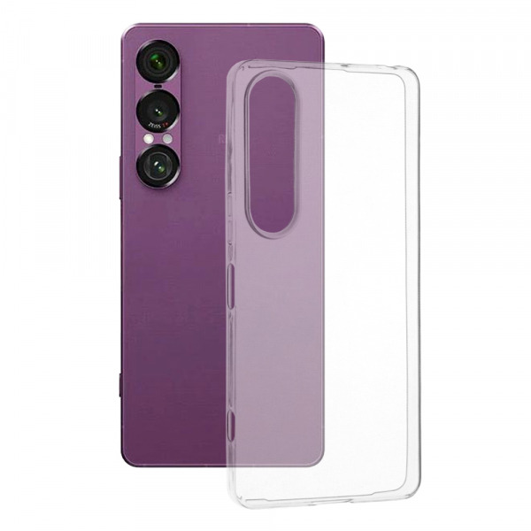 Husa pentru Sony Xperia 1 VII, Techsuit, Clear, Transparenta