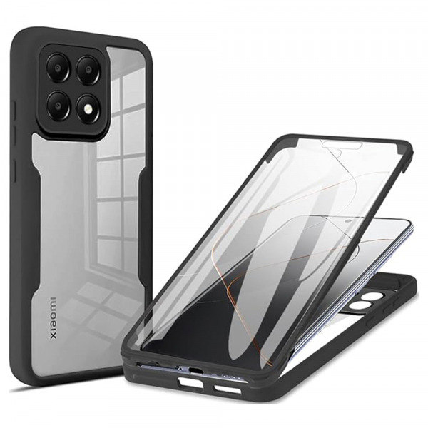 Husa pentru Xiaomi 14T Pro, Techsuit, ColorVerse 360, Neagra