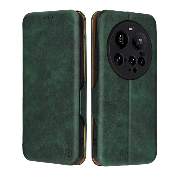 Husa pentru Xiaomi 15 Ultra, Techsuit, Safe Wallet Plus, Verde