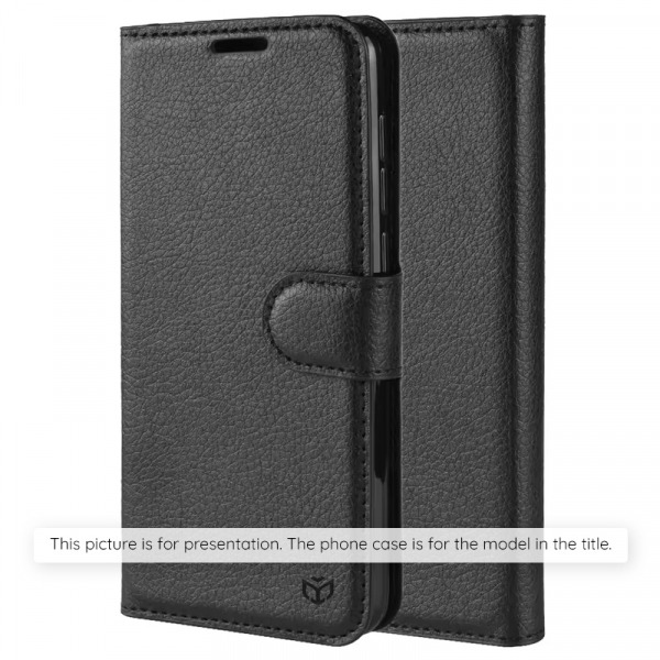 Husa pentru Xiaomi 17, Techsuit, Leather Folio, Neagra