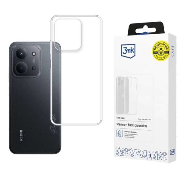 Husa pentru Xiaomi Poco C85 4G / Redmi 15C 5G / 15C 4G, 3MK, Clear, Transparenta