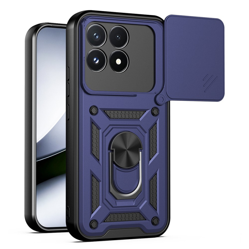 Husa pentru Xiaomi Poco F9 Pro, Techsuit, CamShield, Albastra