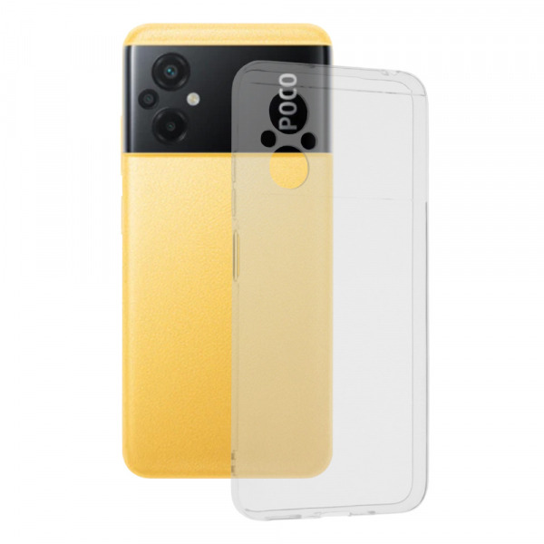 Husa pentru Xiaomi Poco M5, Techsuit, Clear, Transparenta