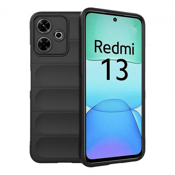 Husa pentru Xiaomi Poco M6 4G / Redmi 13, Techsuit, Magic Shield, Neagra