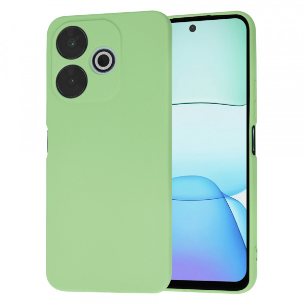Husa pentru Xiaomi Poco M6 4G / Redmi 13, Techsuit, SoftFlex, Verde Deschis