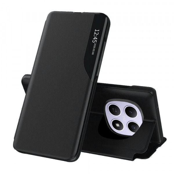 Husa pentru Xiaomi Poco M8 / Redmi Note 15 5G, Techsuit, eFold, Neagra