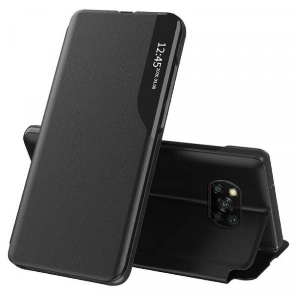 Husa pentru Xiaomi Poco X3 Pro / X3 NFC / X3, Techsuit, eFold, Neagra