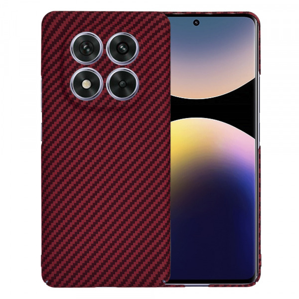 Husa pentru Xiaomi Poco X7 / Note 14 Pro 5G, Techsuit, Carbonite FiberShell, Rosie