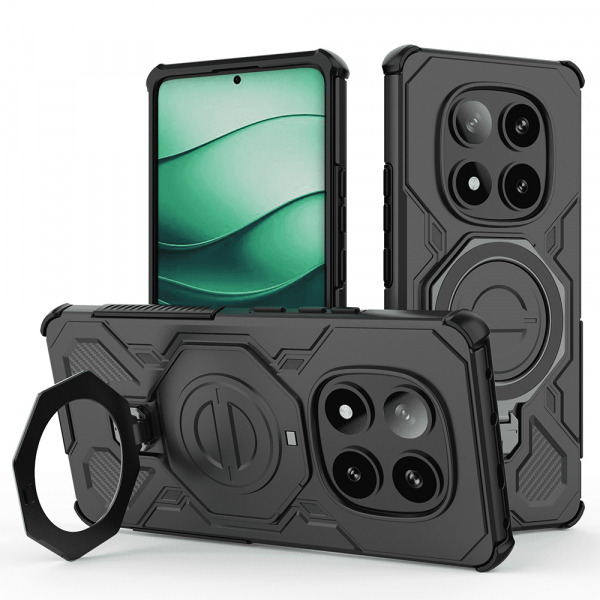 Husa pentru Xiaomi Poco X7 / Redmi Note 14 Pro 5G, Techsuit, Carbon Shield Pro, Neagra