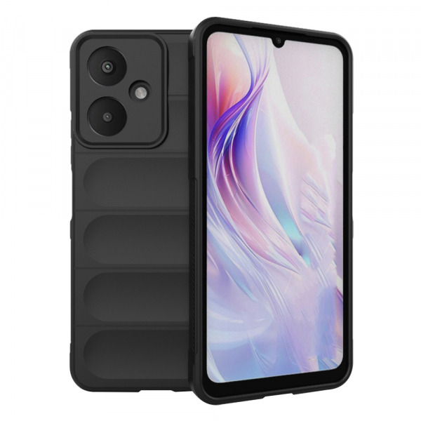 Husa pentru Xiaomi Redmi 13C 5G, Techsuit, Magic Shield, Neagra