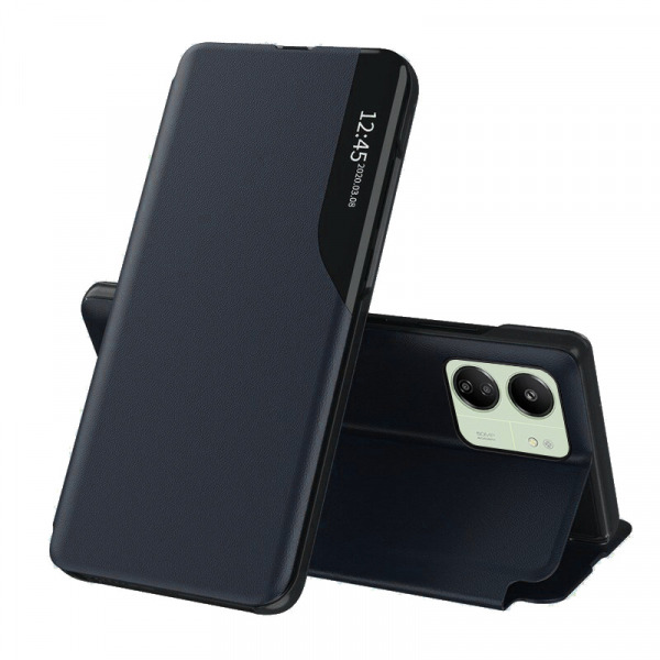 Husa pentru Xiaomi Redmi 13C 5G / 13C / Poco C65, Techsuit, eFold, Albastra Inchis
