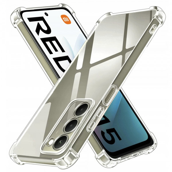 Husa pentru Xiaomi Redmi 15 5G / 15 4G, Techsuit, Shockproof Clear, Transparenta