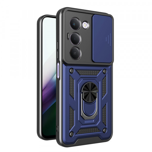 Husa pentru Xiaomi Redmi 15 5G / 15 4G, Techsuit, CamShield, Albastra