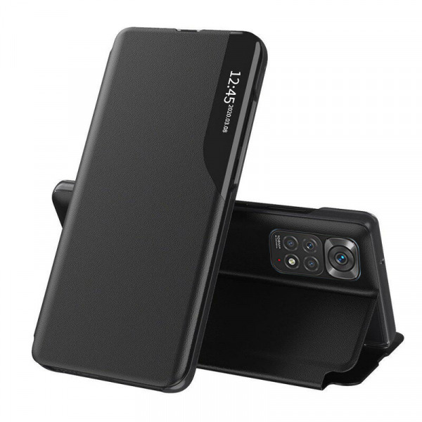 Husa pentru Xiaomi Redmi Note 11S / Note 11, Techsuit, eFold, Neagra