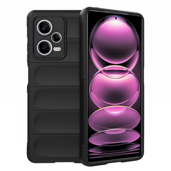 Husa pentru Xiaomi Redmi Note 12 Pro 5G, Techsuit, Magic Shield, Neagra