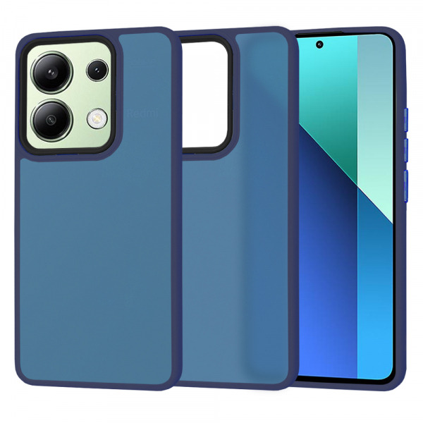 Husa pentru Xiaomi Redmi Note 13 4G, Techsuit, HaloFrost, Bleumarin