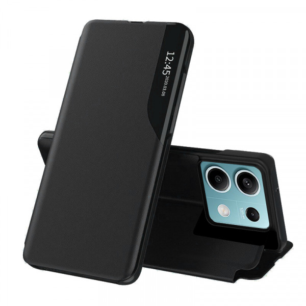 Husa pentru Xiaomi Redmi Note 13 5G, Techsuit, eFold, Neagra