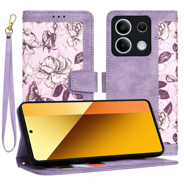 Husa pentru Xiaomi Redmi Note 13 5G, Techsuit, FlipCraft, Mov