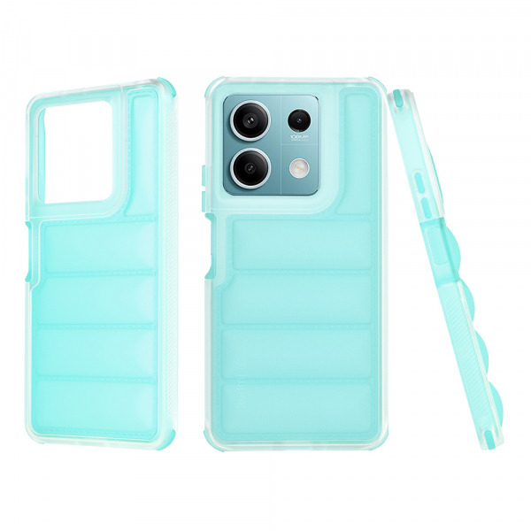 Husa pentru Xiaomi Redmi Note 13 5G, Techsuit, Wave Shield, Turcoaz
