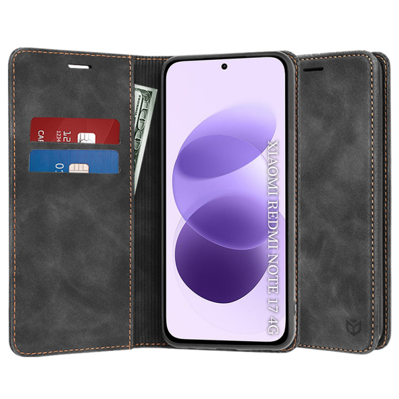 Husa pentru Xiaomi Redmi Note 17 4G / Note 17 5G, Techsuit, Confy, Neagra