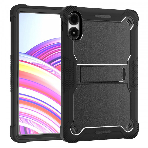 Husa pentru Xiaomi Redmi Pad Pro / Pro 5G / Poco Pad, Techsuit, Rugged TabShell, Neagra
