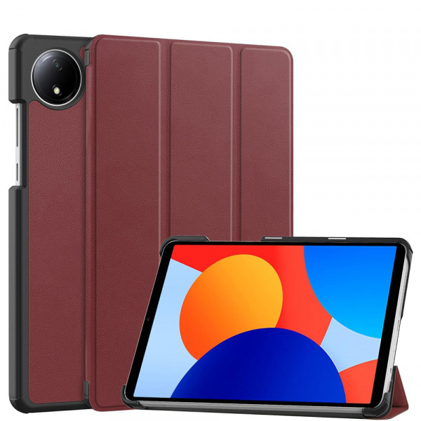 Husa pentru Xiaomi Redmi Pad SE 8.7, Techsuit, FoldPro, Rosie