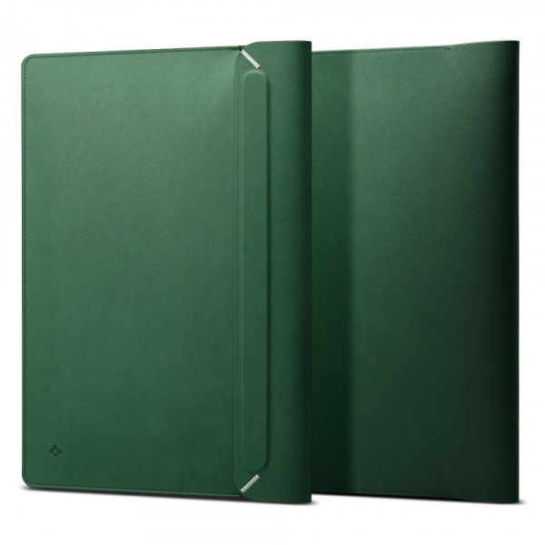 Husa Spigen Valentinus pentru Laptop 15inch - 16inch, Verde