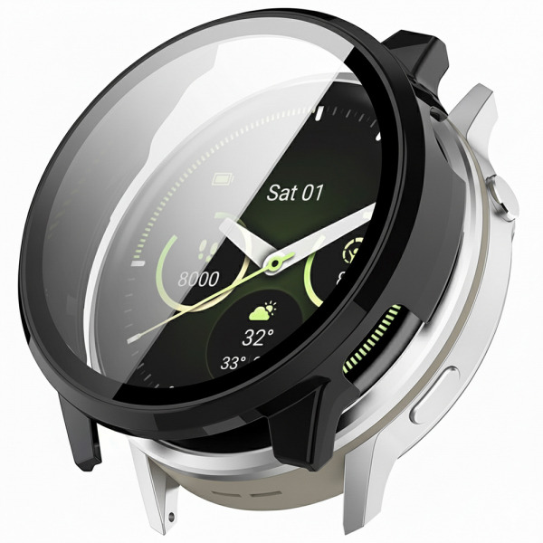 Husa Techsuit Defense360 Pro pentru Garmin Venu 4 41mm, Neagra