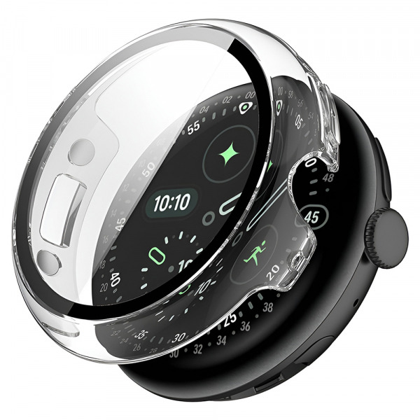Husa Techsuit Defense360 Pro pentru Google Pixel Watch 4 41mm, Transparenta