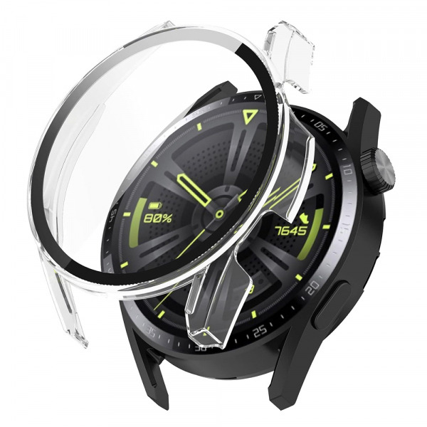 Husa Techsuit Defense360 Pro pentru Huawei Watch GT 3 46mm, Transparenta