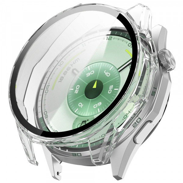 Husa Techsuit Defense360 Pro pentru Huawei Watch GT 6 46mm, Transparenta