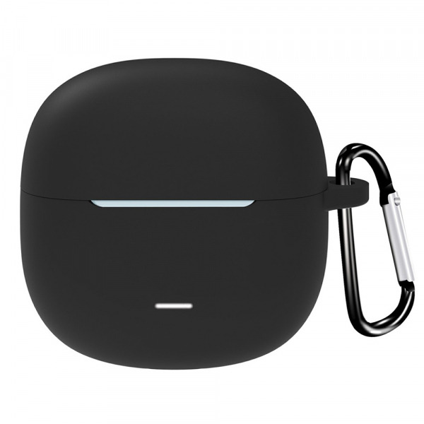 Husa Techsuit Silicone pentru Xiaomi Redmi Buds 6 Lite, Neagra