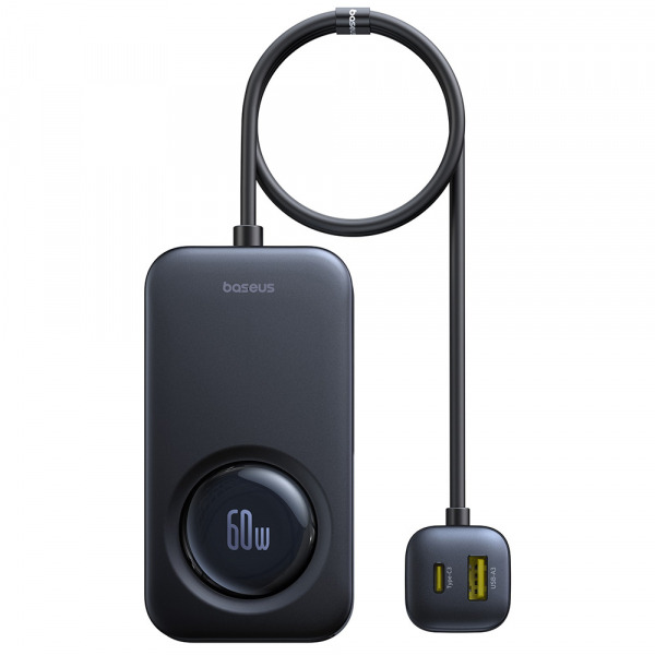 Incarcator Auto Baseus PrimeTrip VW1, 105W, 3A, 3 x USB-A - 2 x USB-C, Negru C00069000121-00