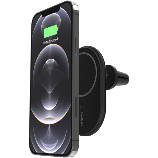 Incarcator Auto Wireless Belkin BoostCharge, 10W, 1.1A, Negru WIC004btBK