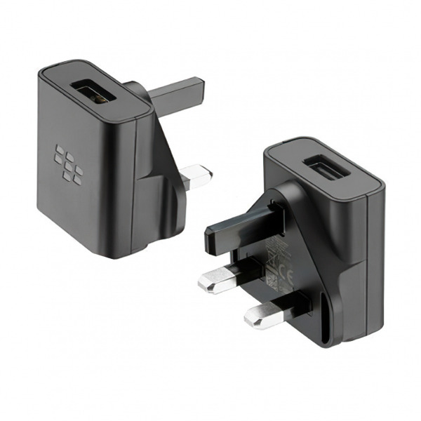 Incarcator Retea BlackBerry RM0300, 6.5W, 1.3A, 1 x USB-A, UK, Negru ASY-58929-003