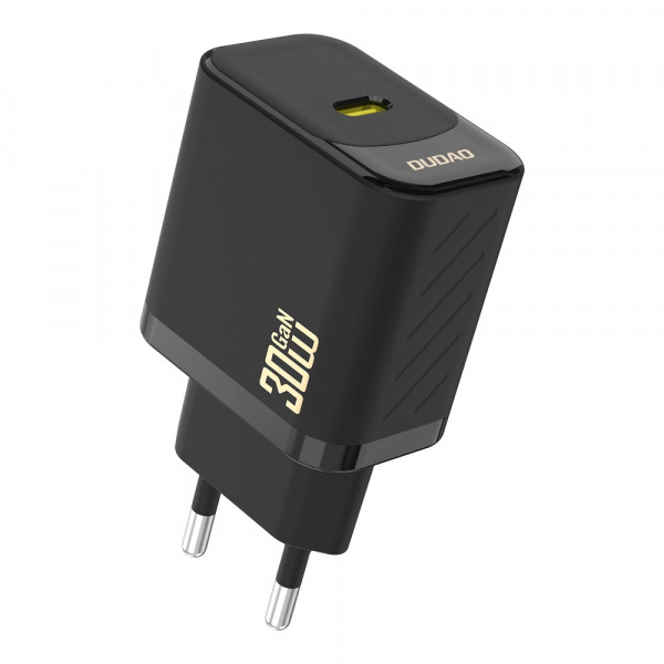 Incarcator Retea Dudao A27P, 30W, 3A, 1 x USB-C, Negru