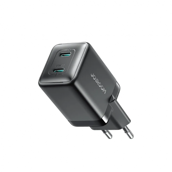 Incarcator Retea Joyroom JR-TCG17, 45W, 3A, 2 x USB-C, Negru