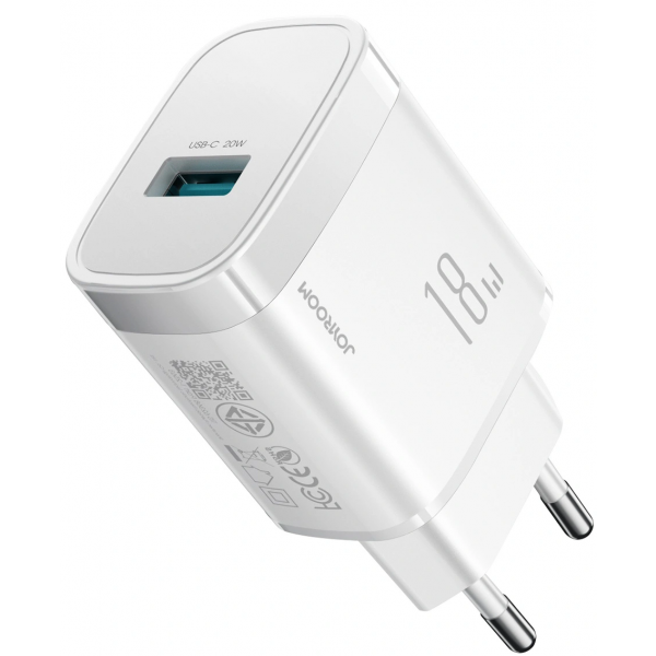 Incarcator Retea Joyroom JR-TF4, 18W, 3A, 1 x USB-A, Alb