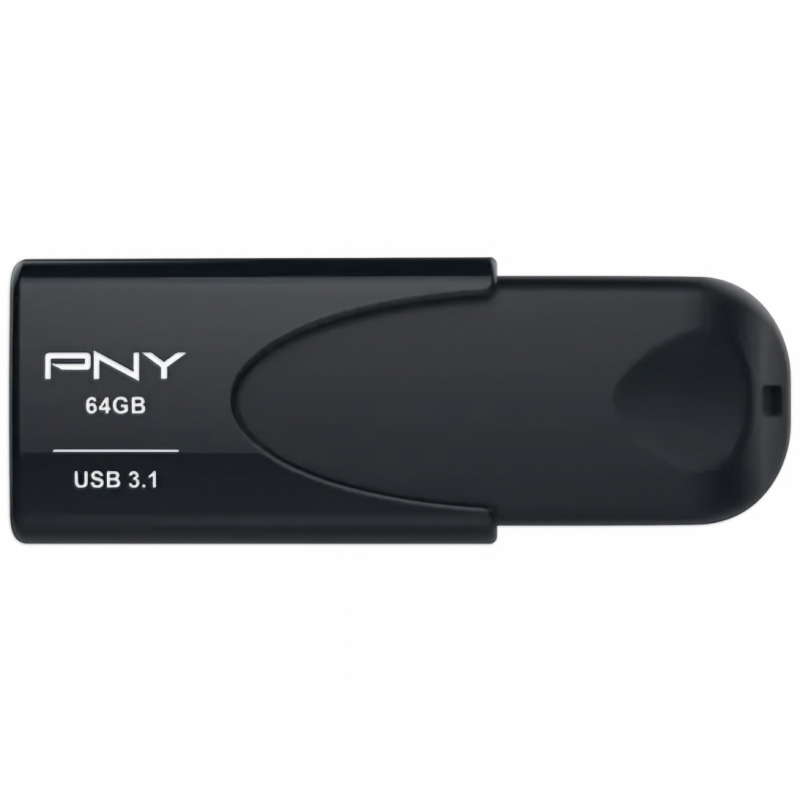 Memorie Externa USB-A 3.1 PNY Attache 4, 64Gb FD64GATT431KK-EF