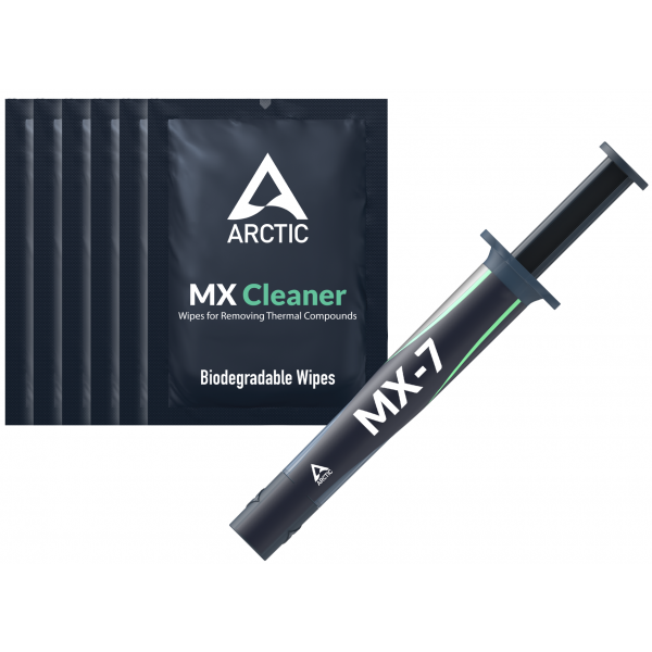Pasta Termoconductoare ARCTIC MX-7 + Servetele MX Cleaner, Tip Seringa, 4g ACTCP00092A