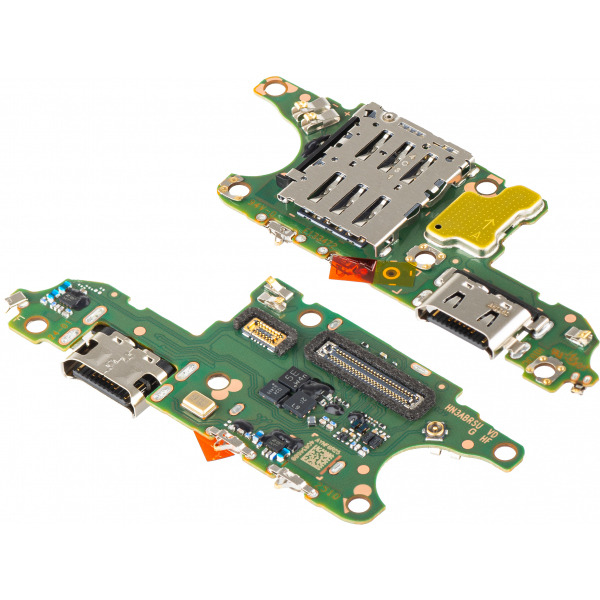 Placa cu Conector Incarcare - Microfon - Modul Cititor SIM Honor 400 Lite, Service Pack 0235ANSF